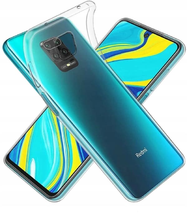 SLIM cover til Xiaomi Redmi Note 9S / 9 PRO BAGCODE KLAR + GLAS