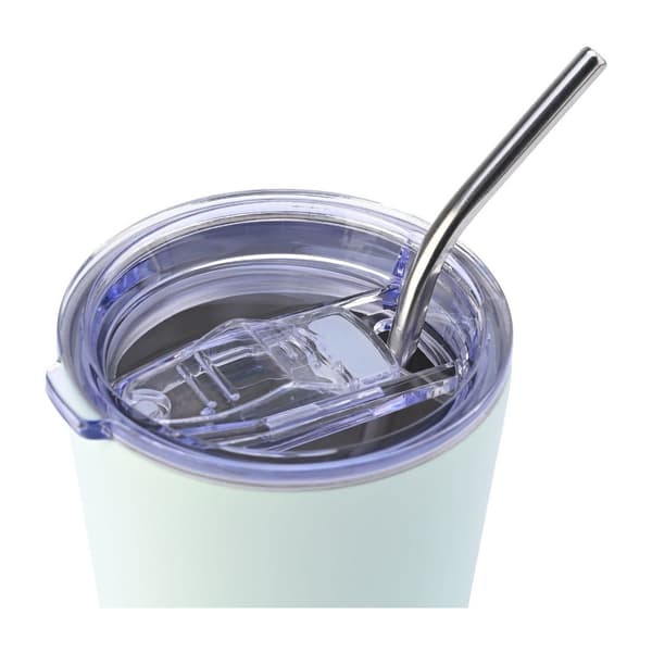 Seafoam 400 ml termosmugg med sugrör