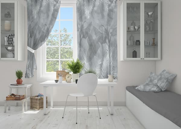 Gardin på tape print 176