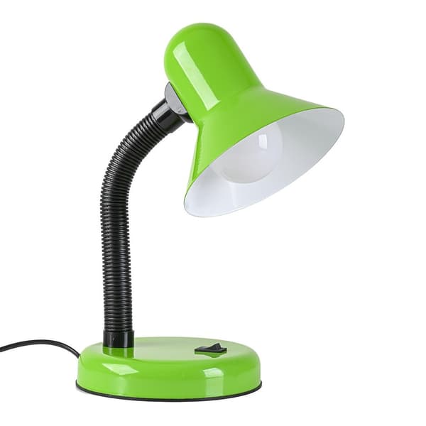 Mentor Grøn Skrivebordslampe 1xE27