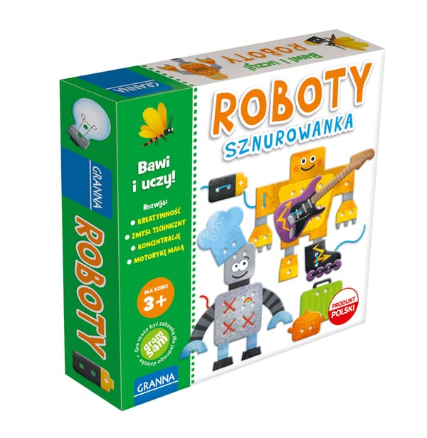 Robotar. Broderi