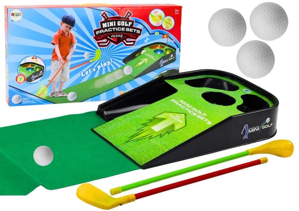 Minigolfset med ljud och ljus