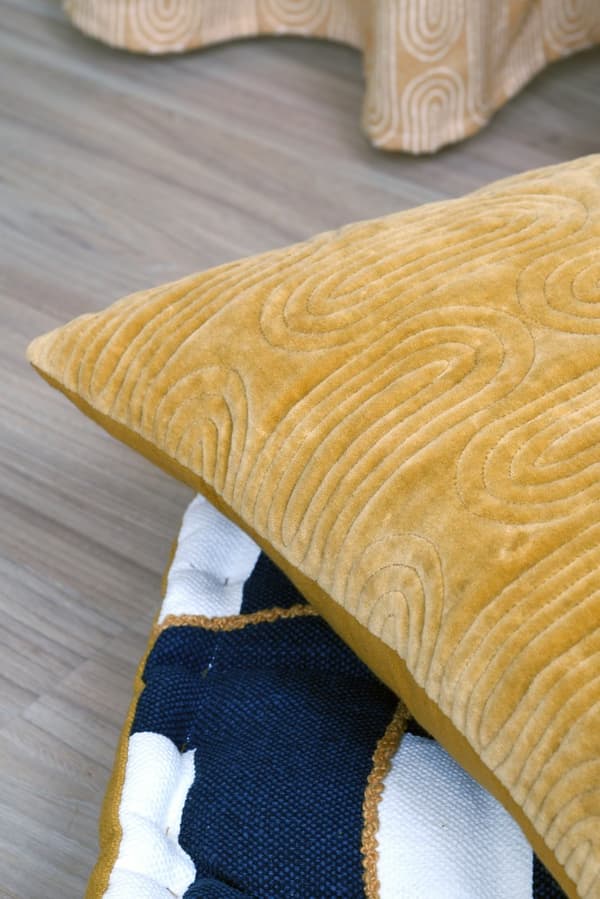 PAXTON pude 40x40 sennep