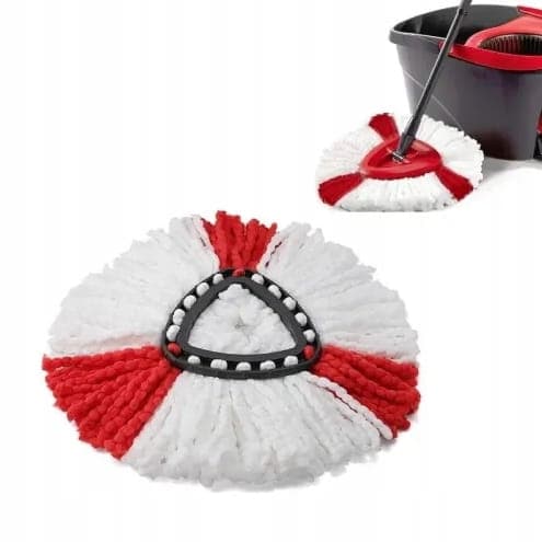 6 x VILEDA SPIN MOP REFILLS, UDSKIFTNINGSREFILLS, SÆT