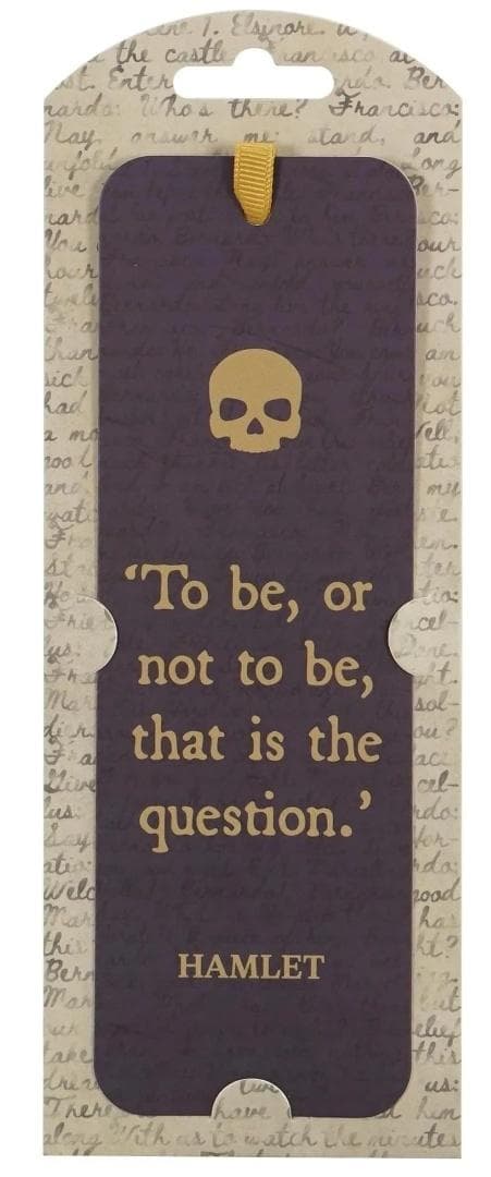 Shakespeare Pappersbokmärke - Hamlet