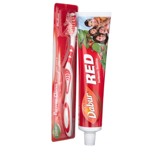 Dabur Red -hammasharja + yrttihammastahna 200 g