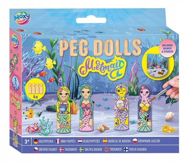 SJÖJUNGFRUN TRÄDOCKOR SET 3547