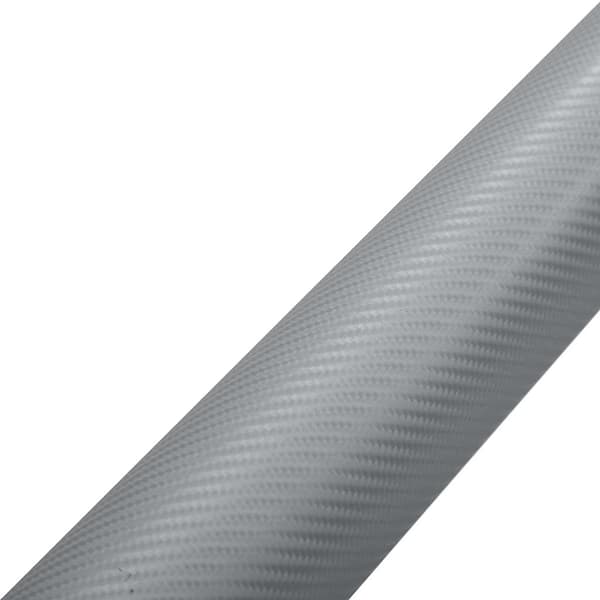 vidaXL 4D Bilfoliering, Silver, 100x150 cm