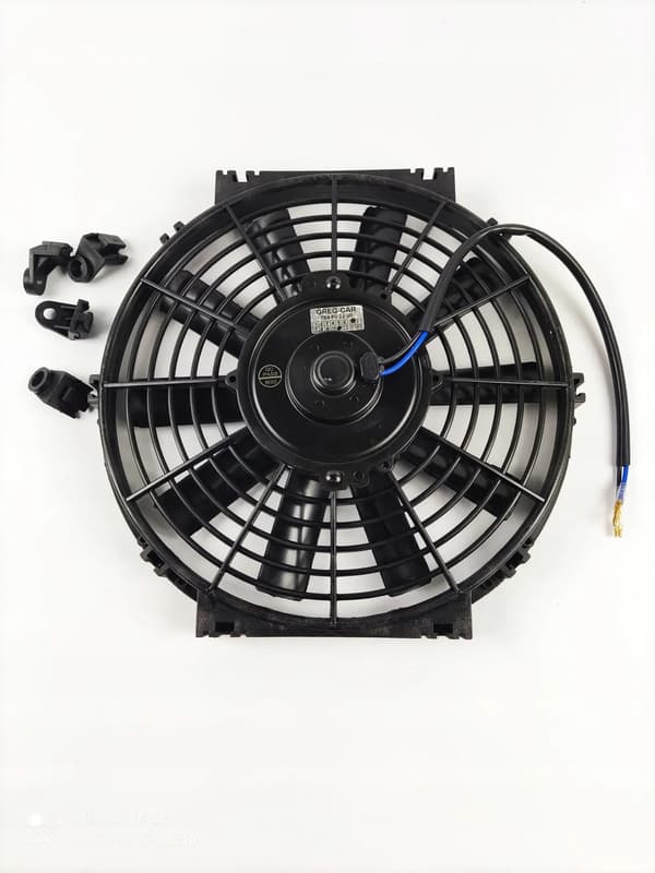 Universal ventilator 10 tommer 12V 255MM/290MM blæser