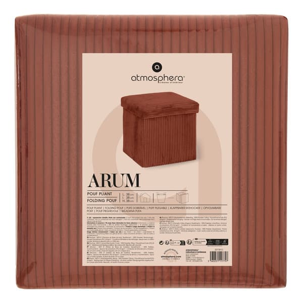 Arum rav polstret puf