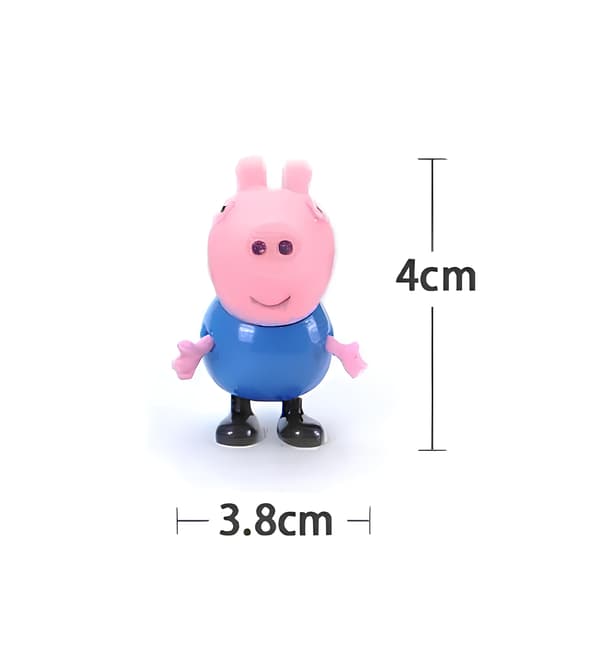 Set med 4 Peppa-figurer