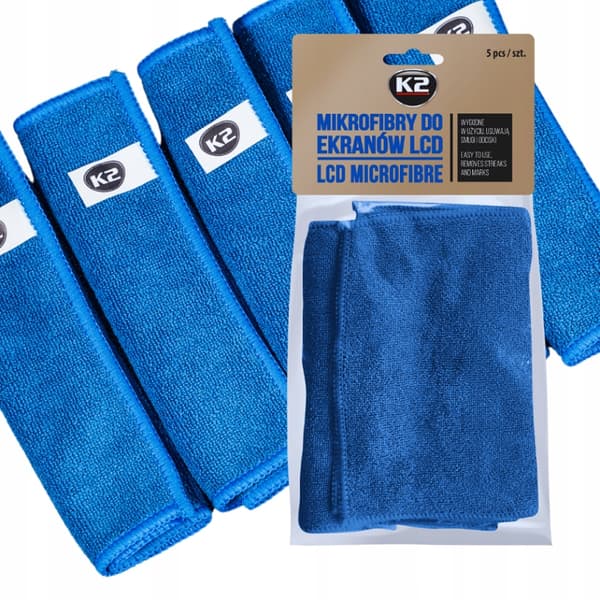 Mikrofiber för LCD OLED K2-skärmar, 5-pack