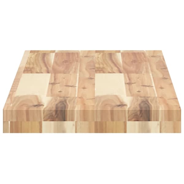 vidaXL bordplade 80x30x4 cm rektangulær massiv akacietræ