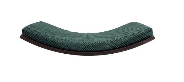 Trähylla för katter Arc 60cm Flaskgrön