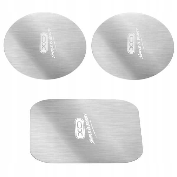 3X PLADE TIL MAGNETISK BILHOLDER MAGNET til telefon smartphone plade