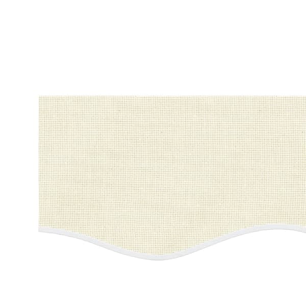 vidaXL markisekappe, cremefarvede striber, 3 m