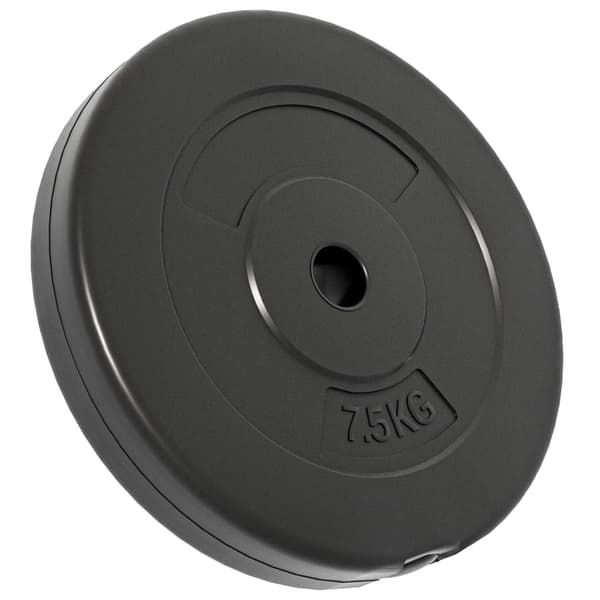 vidaXL vægtskiver, 6-pak, 30 kg, cement