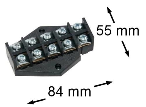 Ringkopplingsplint 5x10 mm2 57A E.4005 1 st. Pawbol