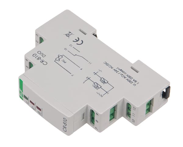 Vastusrele 16A CR-810-kiskolle