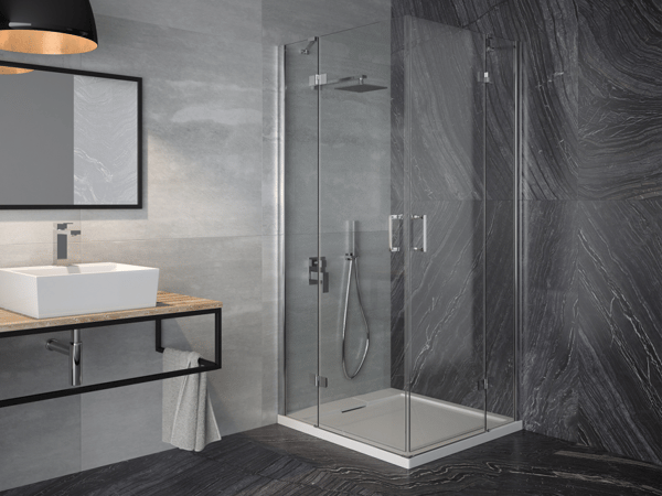 Besco modern varium II krom dolt duschset