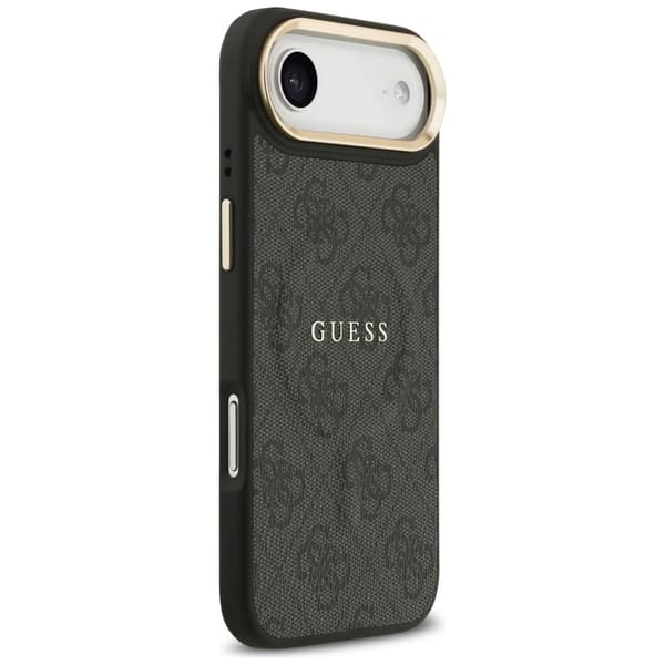 Guess 4G PU Classic Logo MagSafe-etui til iPhone Air, sort