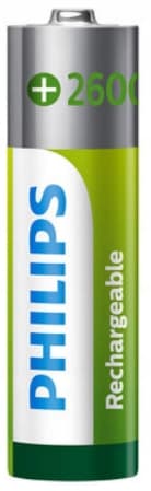 NiMH-batteri Philips AA R6 2600 mAh 4 stk.