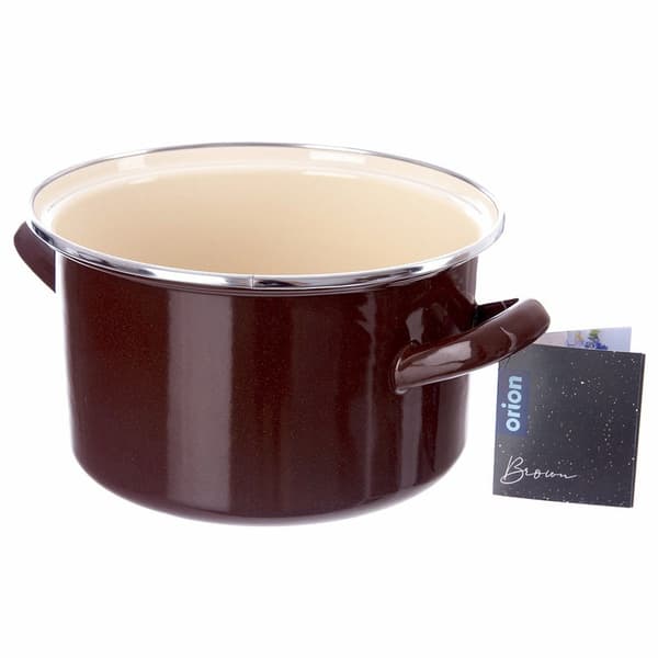 BRUN emaljegryde 20 cm, 3 l