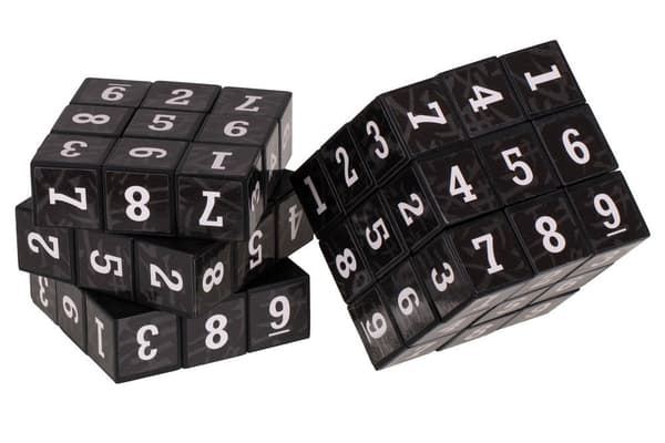 Sudoku-kuutio - MUSTA