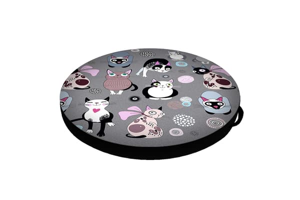 Katteseng / Madras lavet af elastisk skum Ring 40 cm Katteurt