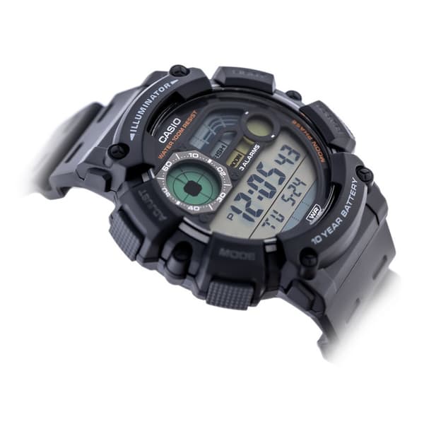 HERREKLOCKA CASIO Digital Månfas WS-1500H-1A + LÅDA