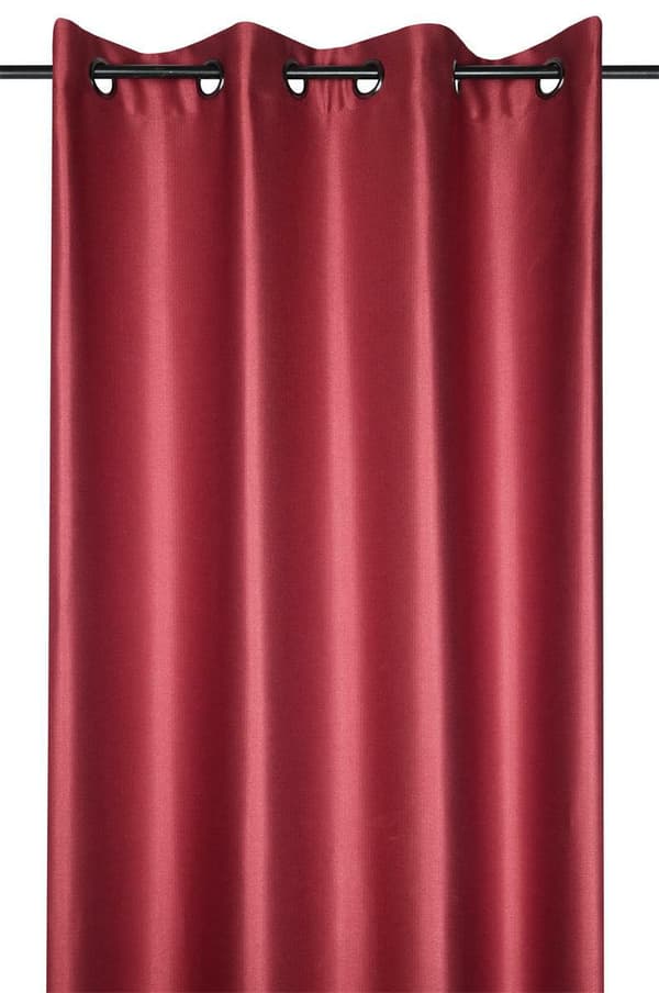 Edimbourg-verho 140x260 punainen