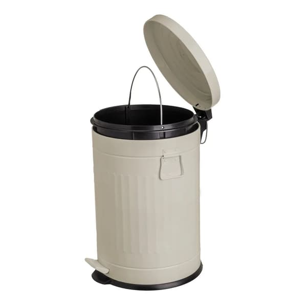 Retro affaldsspand 20 L beige