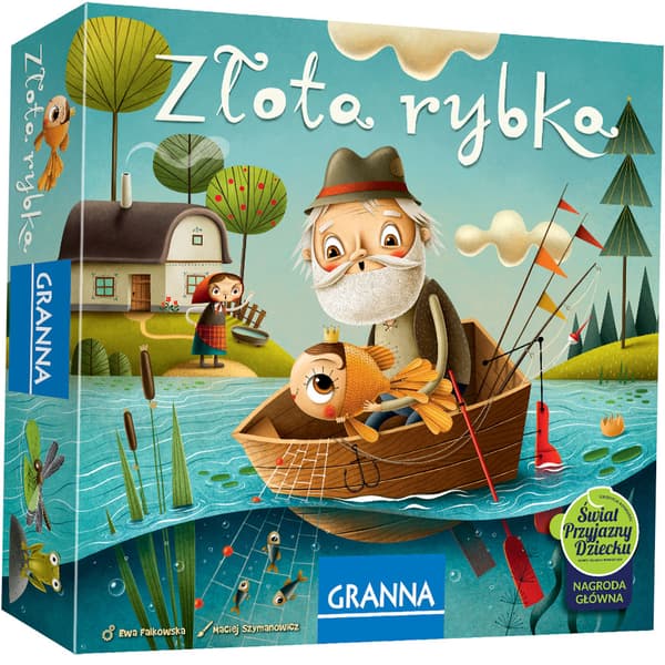 Kultainen kala. Mummo-lautapeli.