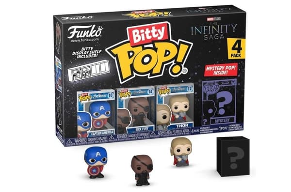Funko POP lille figur: Marvel 4-pak