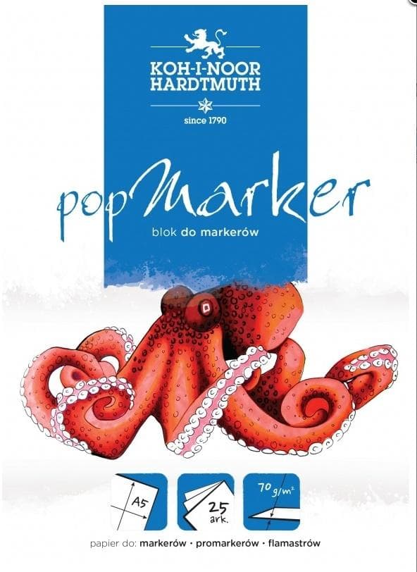 Popmarker-lehtiö A4 25 arkkia 70G.