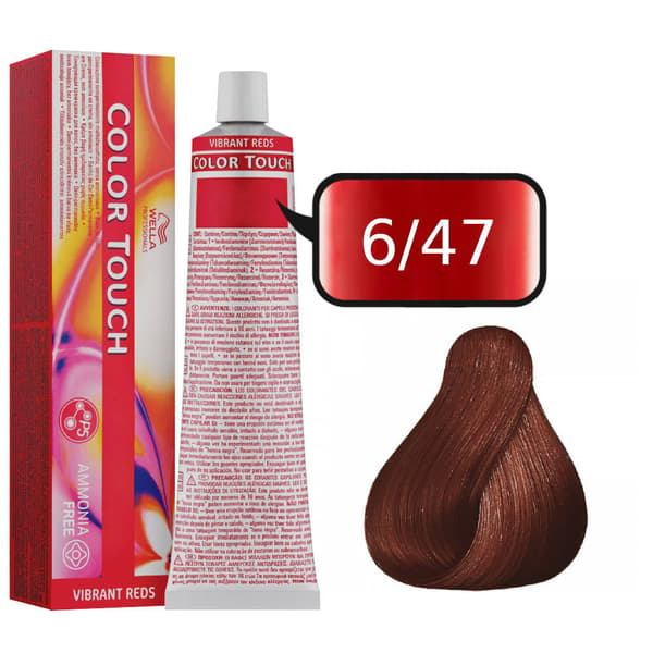 Wella Color Touch Färg 60 ml 6/47