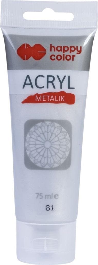 AKRYLMALING 75ML SØLV (81) 9525