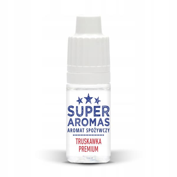 Super aromas Premium Mansikka Ruoka-aromi 10 ml