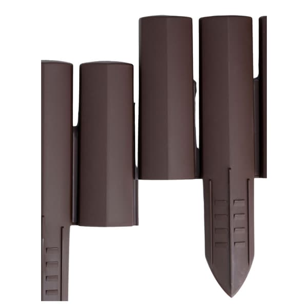 Garden Frame havepalisade 2,2 m brun sæt med 8