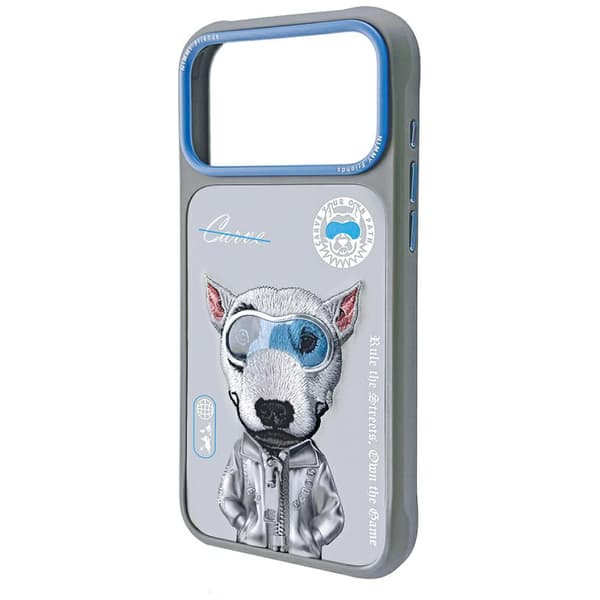 Nimmy Cool&Cute 2.0 Hundecover til iPhone 17 Pro Grå