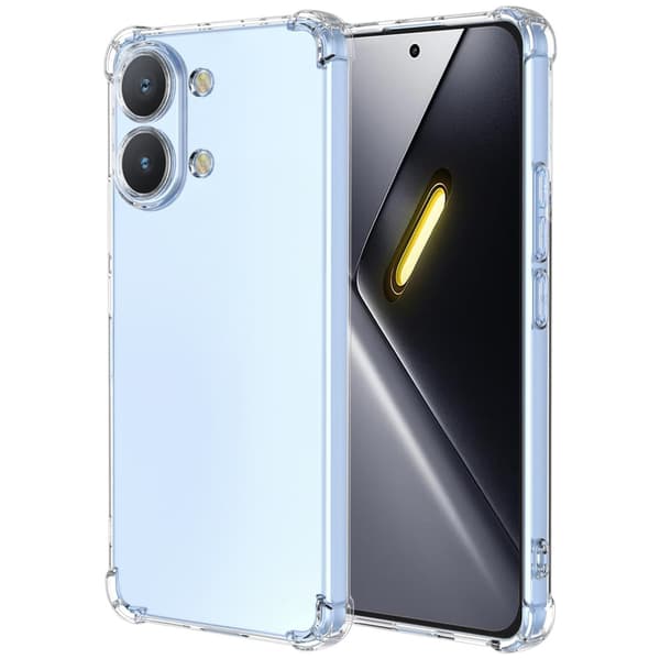 Etui til Xiaomi Poco X8 Pro Max, Stødsikker, Gennemsigtig
