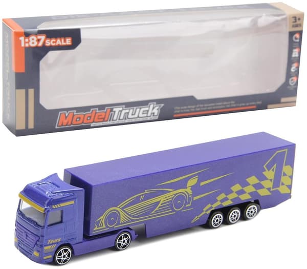 Violetti kuorma-auto