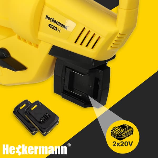 Heckermann Select AVDM40 Sladdlös trädgårdsdammsugare