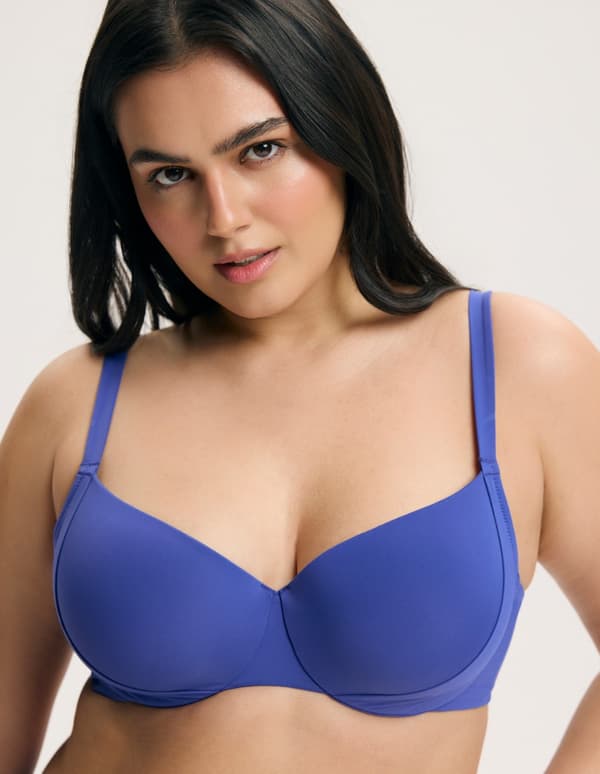 Esotiq BASE Vadderad Bikinitopp | Blå 90D