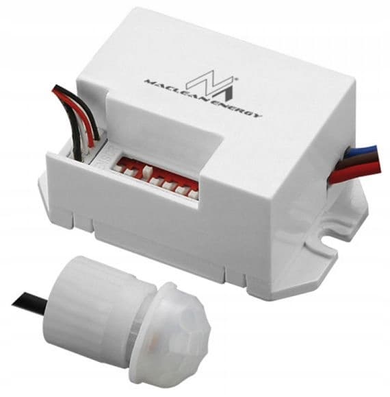 PIR-bevægelsessensor med ekstern sensor 800W 360° MCE32