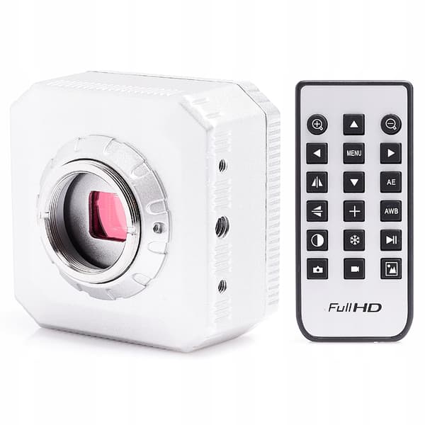 Techrebal Silver jet kamera 16MP FULLHD og 4K til mikroskop sølv