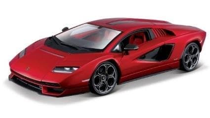 Lamborghini Countach LPI 800-4 Röd 1:24 BBURAGO