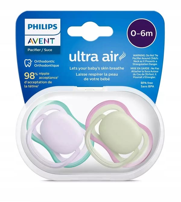 Philips Avent ortodontisk silikonnapp 0+