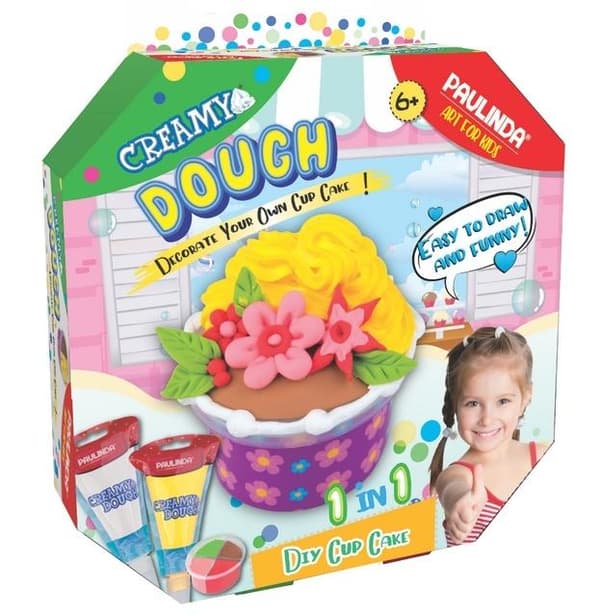 Cupcake med krämig bakelse PAULINDA