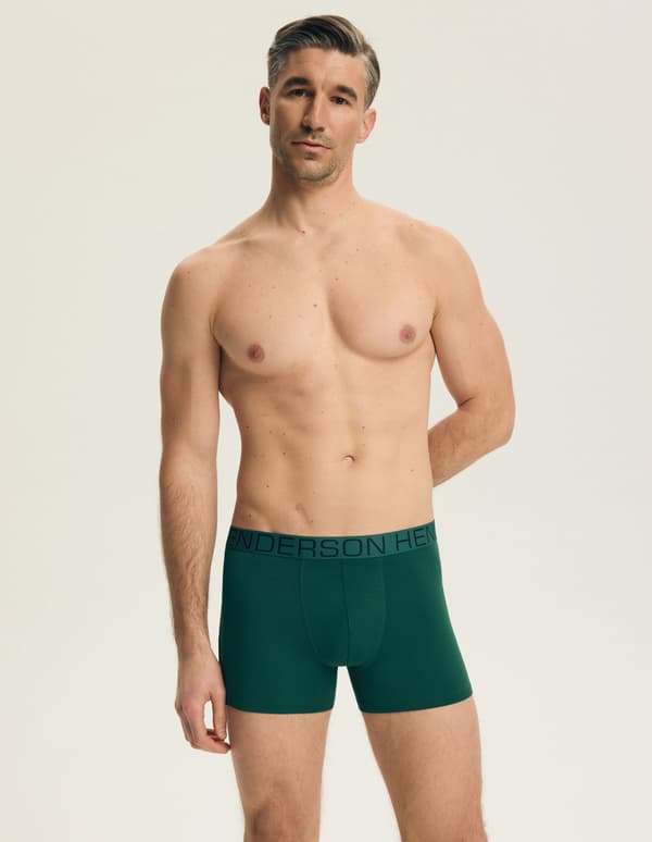 Noon Boxers (Långa Ben) 2-Pack Henderson | Marinblå, Grön M